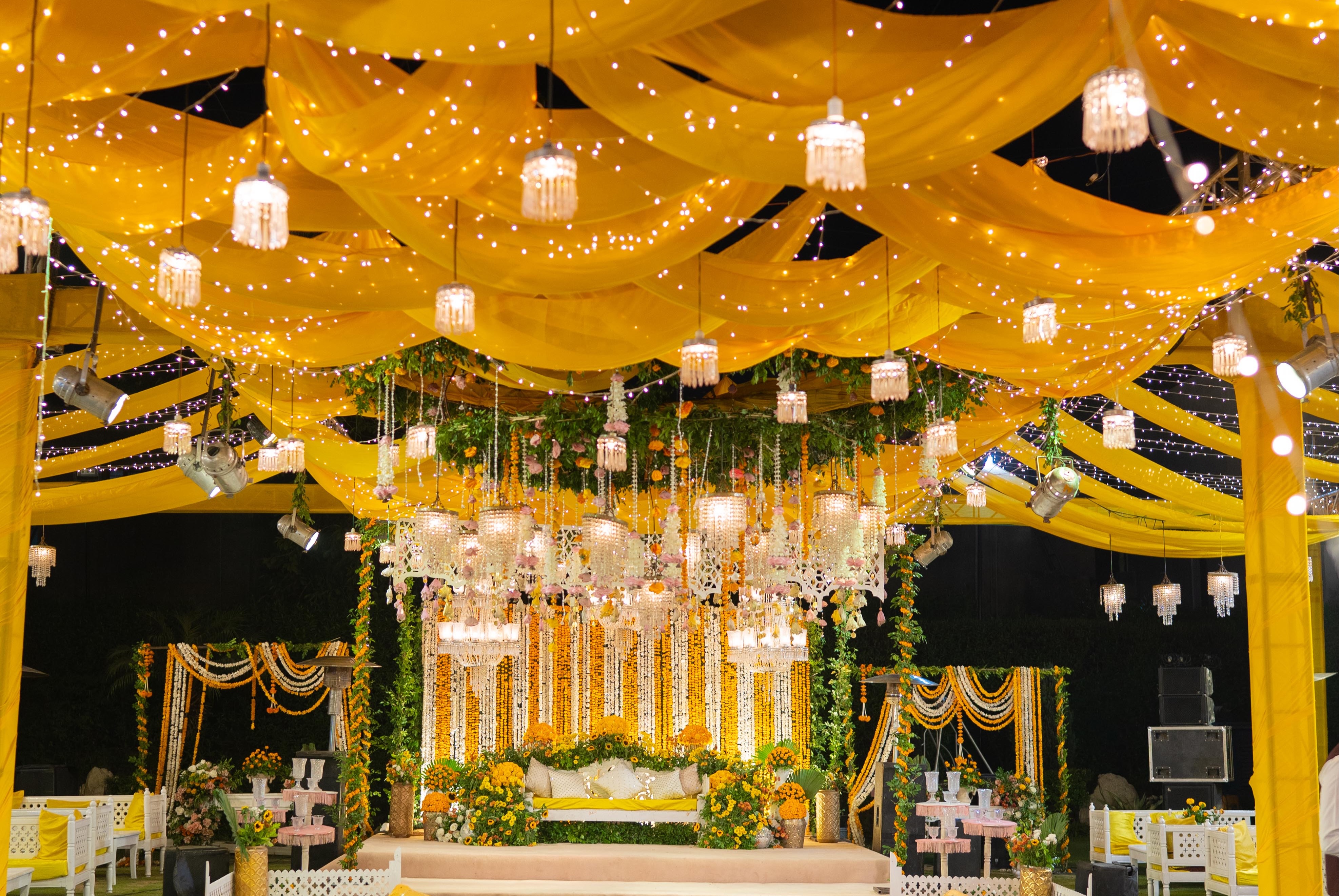 Reception decor