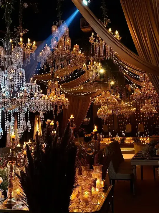 Dreamy Stage Entrance